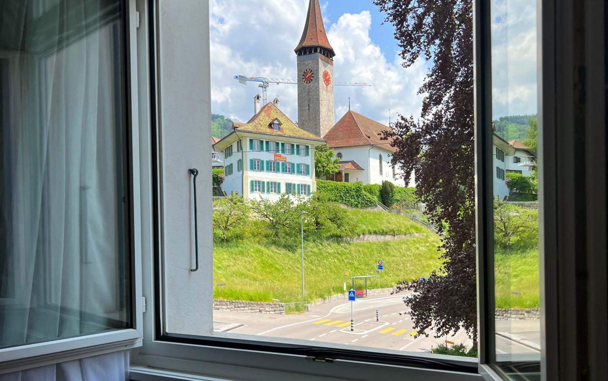 Hotel Restaurant Bellevue au Lac Thoune Chambre photo